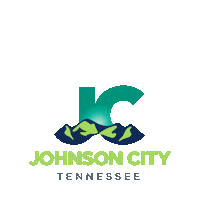 CityofJohnsonCity logo brand city mountains Sticker