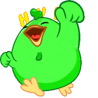 Frau_Shto celebration green win twitch Sticker