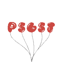 gitaswarajaya balloon gsj psgsj gita swara jaya Sticker