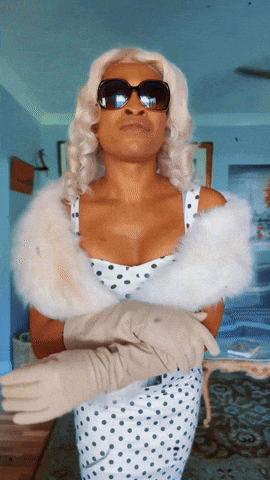 Blonde Bombshell Goodbye GIF by Duchess of Grant Park