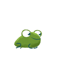 Frog Jumping Sticker by PlayKids