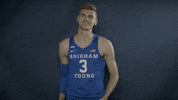 Byu Basketball Gocougs GIF by BYU Cougars