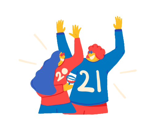 New Year Joyhartono Sticker