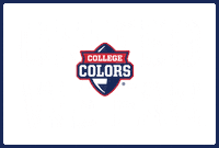 Ole Miss Sticker by College Colors Day
