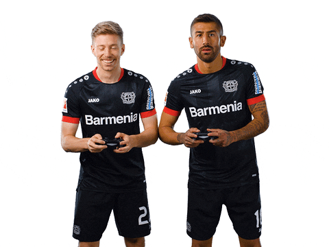 Playing Bayer 04 GIF by Bayer 04 Leverkusen