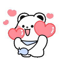 bongbong_fy love heart lovely 하트 Sticker