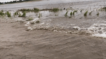 Road Washed Out in Eastern Nebraska as Severe Weather Continues