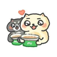 Childhood Drink Together Sticker