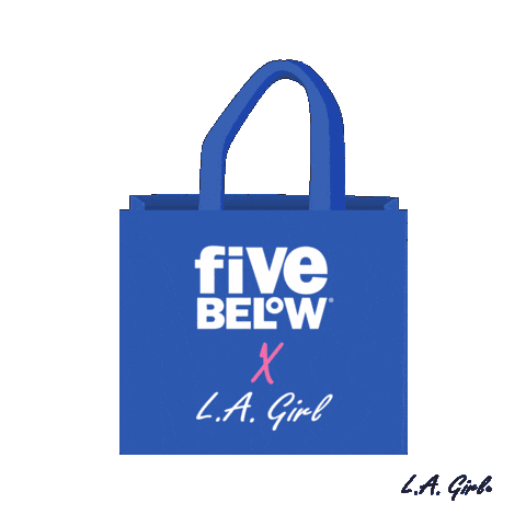 Five Below Shopping Bag Sticker by L.A. Girl
