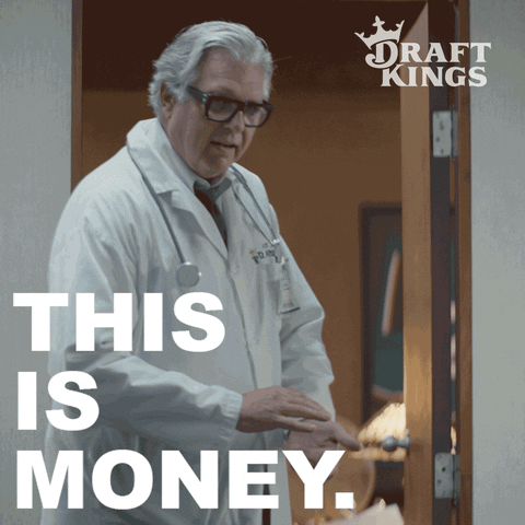 Winning Cash Money GIF by DraftKings