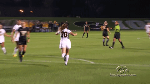 Iowa Hawkeyes Soccer GIF by University of Iowa Hawkeyes Athletics