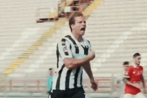 Happy Gabriele Gori GIF by Ascoli Calcio 1898