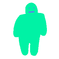 Confused Who Knows Sticker by Derek Hunten