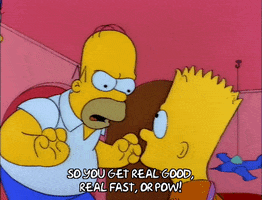 Accusing Season 3 GIF by The Simpsons