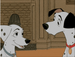 101 dalmatians love GIF