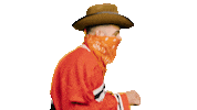 Wink Thumbs Up Sticker by Buffalo Bandits
