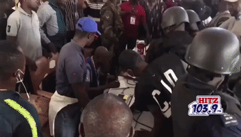 Ghana Security Forces Fire Gunshots Near Rowdy Crowd Outside Election Office