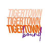 Clemson Tigers Tiger Sticker by Tigertown Graphics