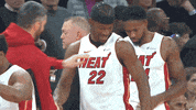 Pat Down Best Friends GIF by Miami HEAT