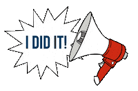 I Did It Congrats Grad Sticker by Utah Tech University