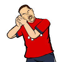 tired france Sticker by Bundesliga