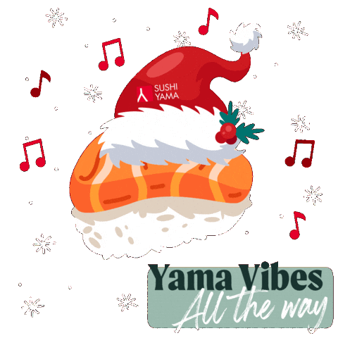 Christmas Jul Sticker by Sushi Yama