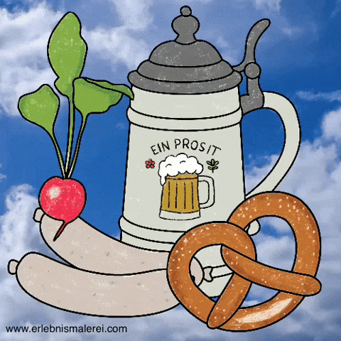 Oktoberfest Bavaria GIF by ErlebnisMalerei