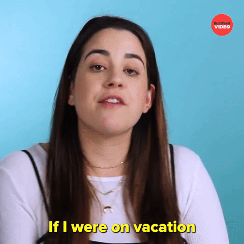 If I Were On Vacation This Is The Donut