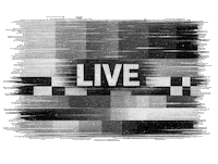 Glitch Art Live Stream Sticker