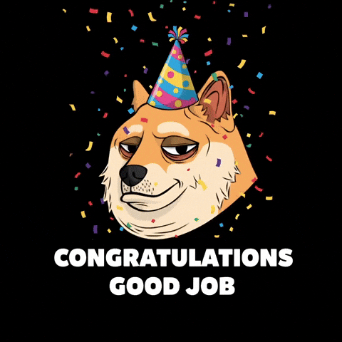 Shiba Inu Good Job GIF by Doge Pound