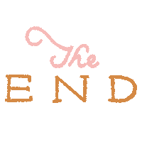 The End Fun Sticker by Prosa de Cora