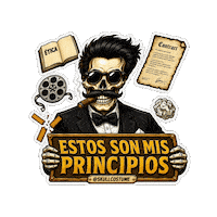 Skull Calavera Sticker