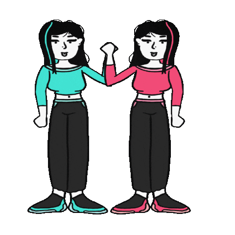 Tik Tok Love Sticker