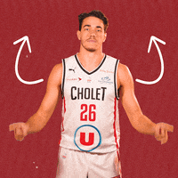 Swipe Up En Haut GIF by Cholet Basket