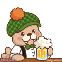 Cheers Drinking Sticker by WagyuBrands
