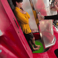 Water Park Falling GIF