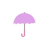 yazarit rain lluvia rainyday paraguas Sticker