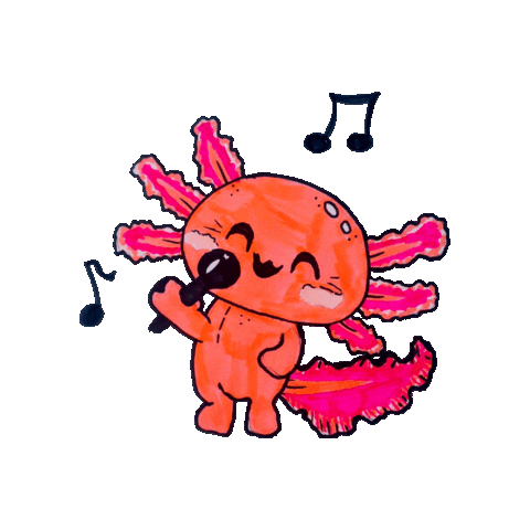 Drawing Singing Sticker by Borol