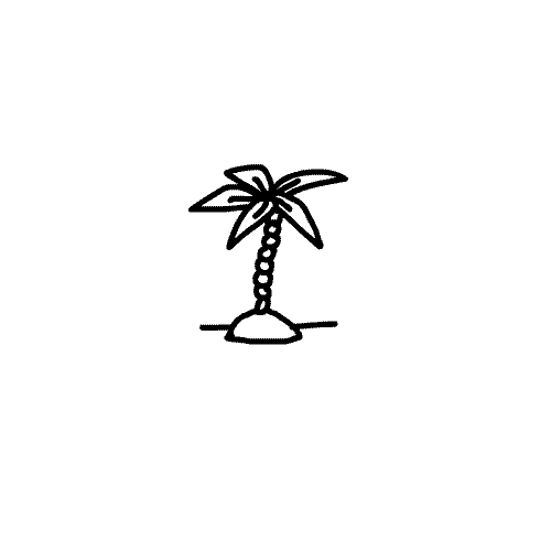 Marodshiii love shit palmtree shitty Sticker