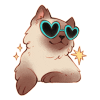 Siamese Cat Sticker