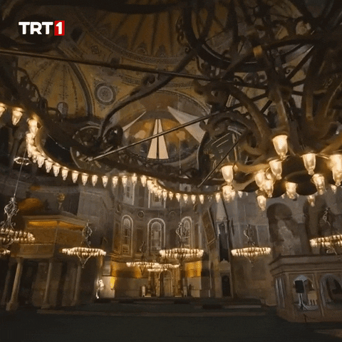 Hagia Sophia Ramadan GIF by TRT