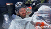 Happy Trash Can GIF by Deadstream