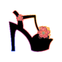 polesweetpole heels platform high heels psp Sticker