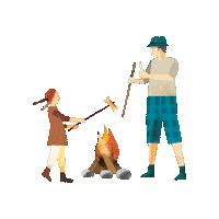 Illustration Family Sticker by WiegederSchweiz