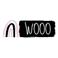 throughchristinaseyes happy excited rainbow yay Sticker