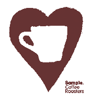 Good Morning Love Sticker by Sample Coffee