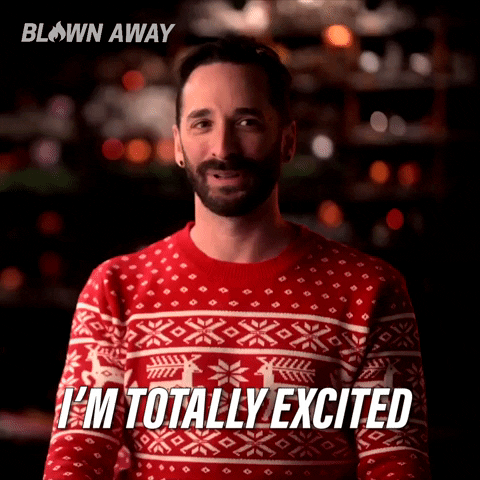 Merry Christmas Reaction GIF by Blown Away