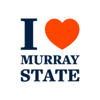 Blue And Gold Msu Sticker by Murray State University
