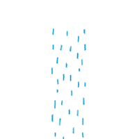 rainy STICKER by Studios Stickers