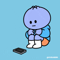 Text Me Waiting For You GIF by Kudaberi